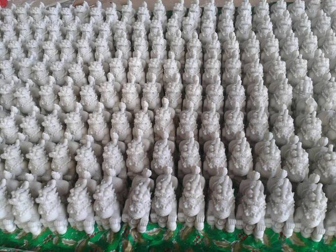 福建树脂工艺厂 生产定制 貔貅 麒麟 辟邪白胚加工生产 厂家直销